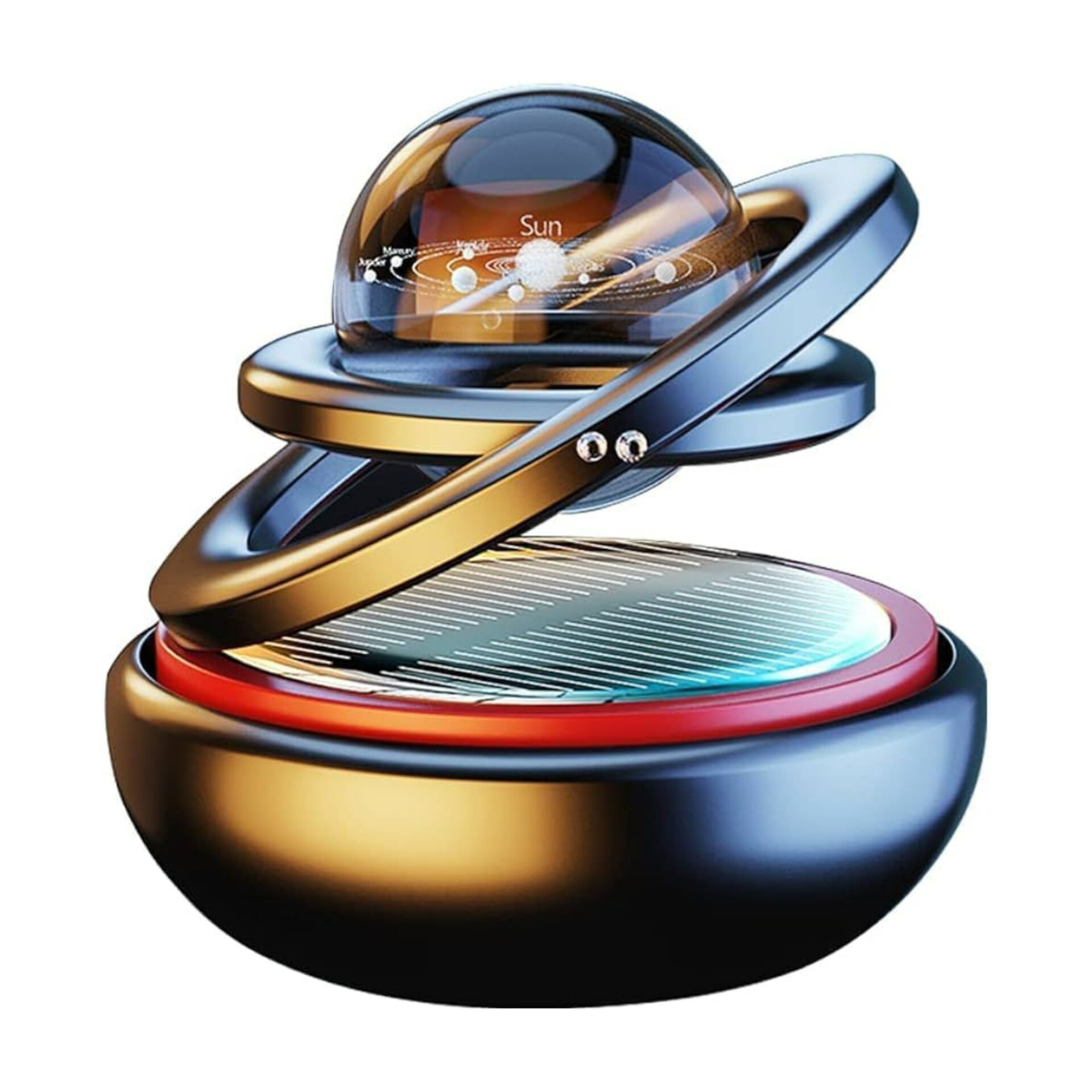 خوشبو کننده خورشیدی خودرو مدل کهکشانی گوی دار خوشبو کننده خورشیدی خودرو مدل کهکشانی گوی دار