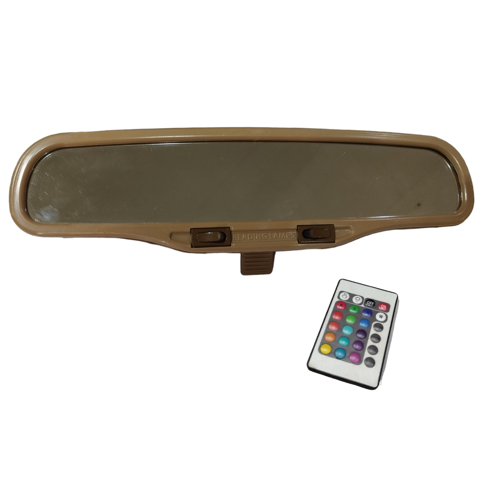 آینه وسط خودرو مدل کاپریس چراغ دارS1 آینه وسط خودرو مدل کاپریس چراغ دارS1